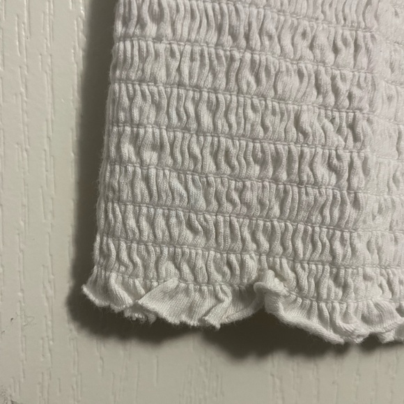 3 for $10 | Garage White Crop Tube Top - Picture 3 of 5